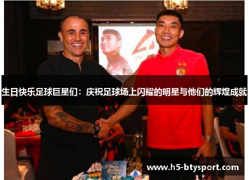 生日快乐足球巨星们：庆祝足球场上闪耀的明星与他们的辉煌成就